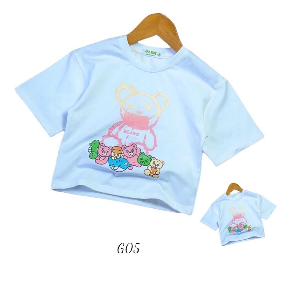 Áo Thun Form Lửng Bé Gái G53 Nhí Đỏ Sevenporo - G&amp;K KidsSEVENPORO.COM