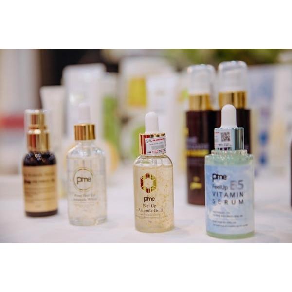 TẾ BÀO GỐC TRẮNG DA CĂNG BÓNG FEEL UP AMPOULE WHITE DẠNG LỌ 50ML