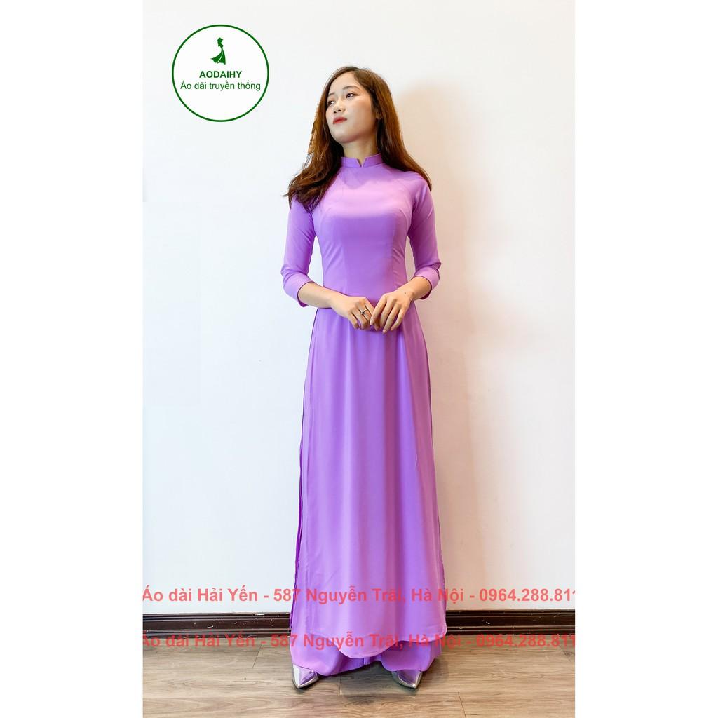 Áo dài trơn các màu, Áo dài truyền thống, Áo 4 tà