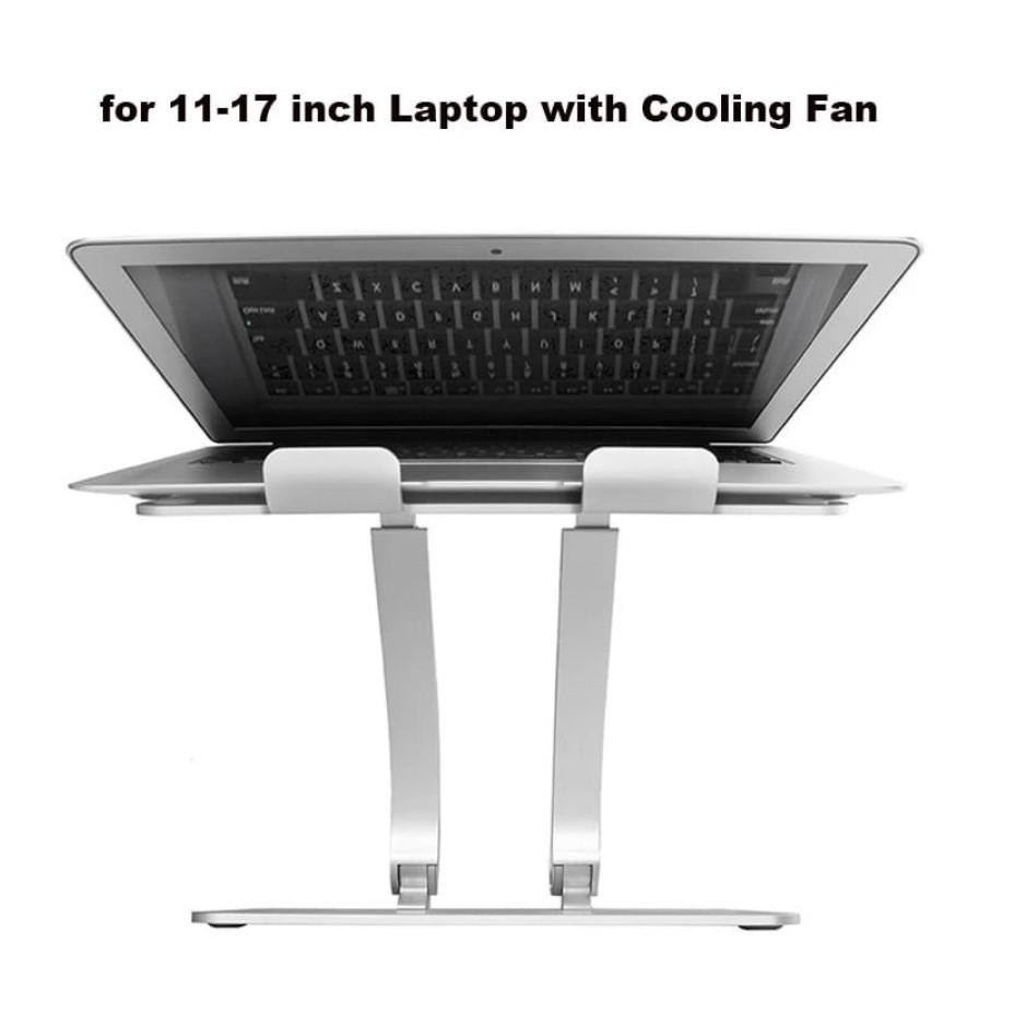 Giá đỡ D2 Macbook Stand điều chỉnh độ cao - Phiên bản mới có quạt tản nhiệt