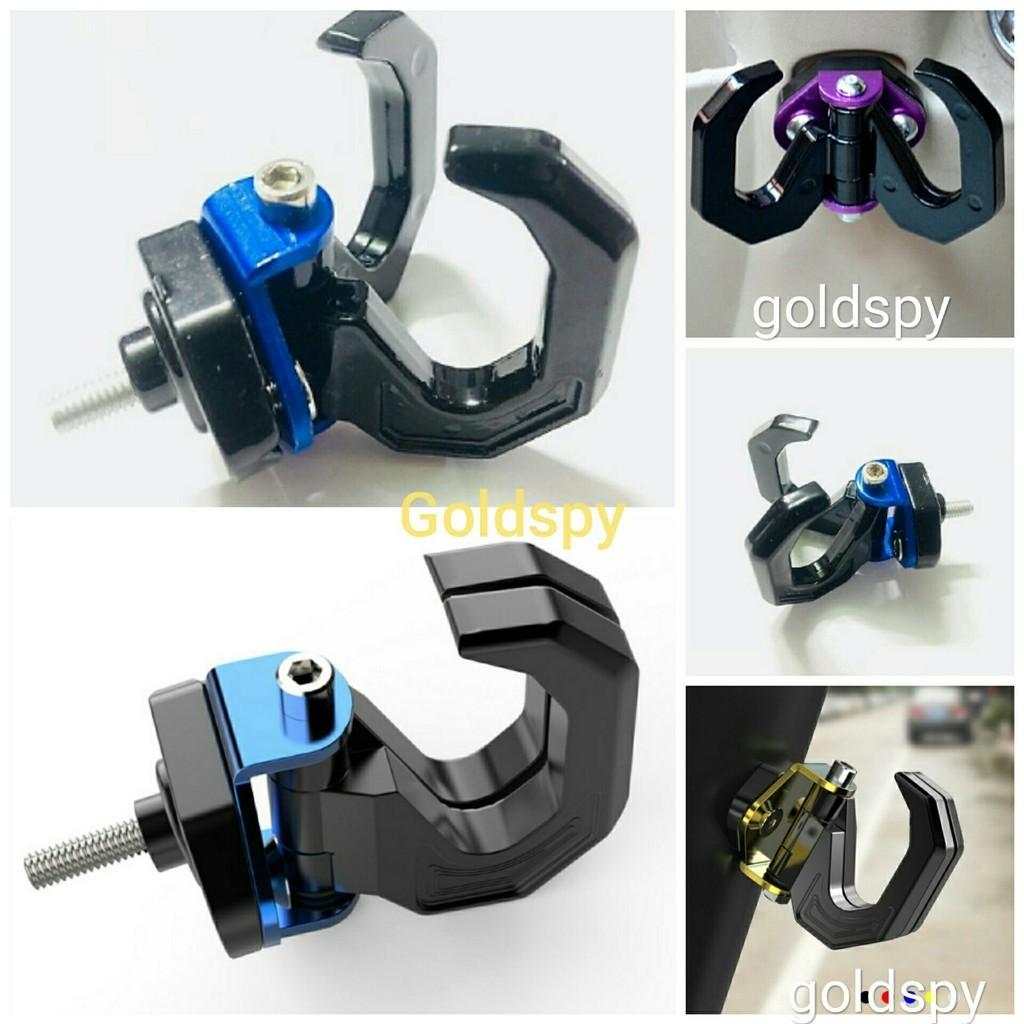 Móc Treo Đồ Xe Máy -2 Móc Xoay 180 độ lắp đặt được cho tất cả các loại xe máy xe đạp điện