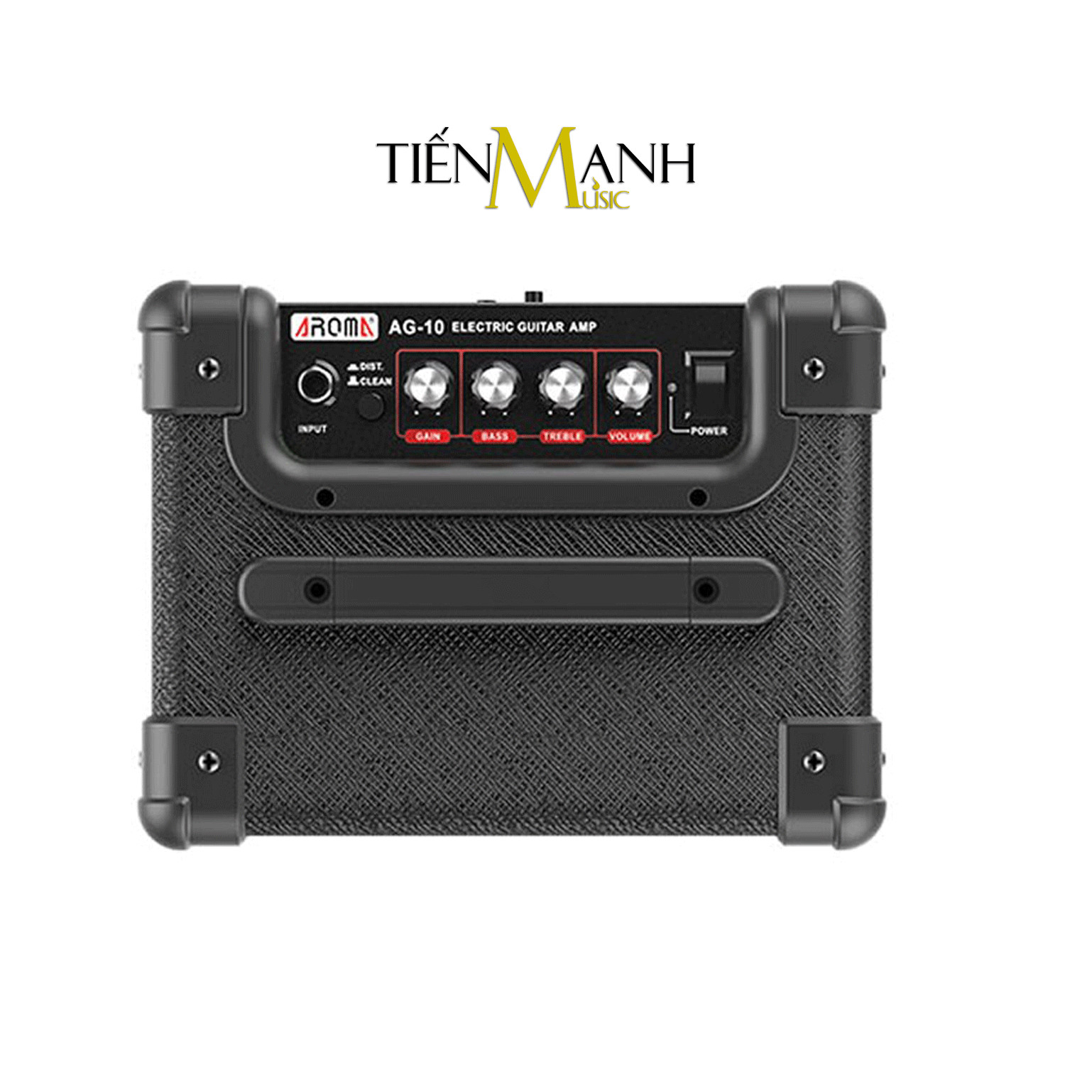 Amply Aroma AG-10 BK - Loa Ampli Guitar AG10 Amplifier Hàng Chính Hãng - Kèm Móng Gẩy DreamMaker