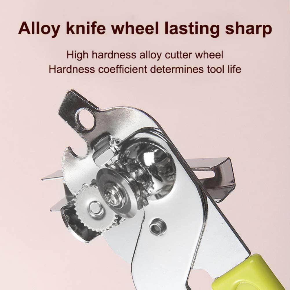 AA Professional Adjustable Manual Jar Lid Opener Portable Stainless Steel Gripper Can Opener Kitchen Supplies
