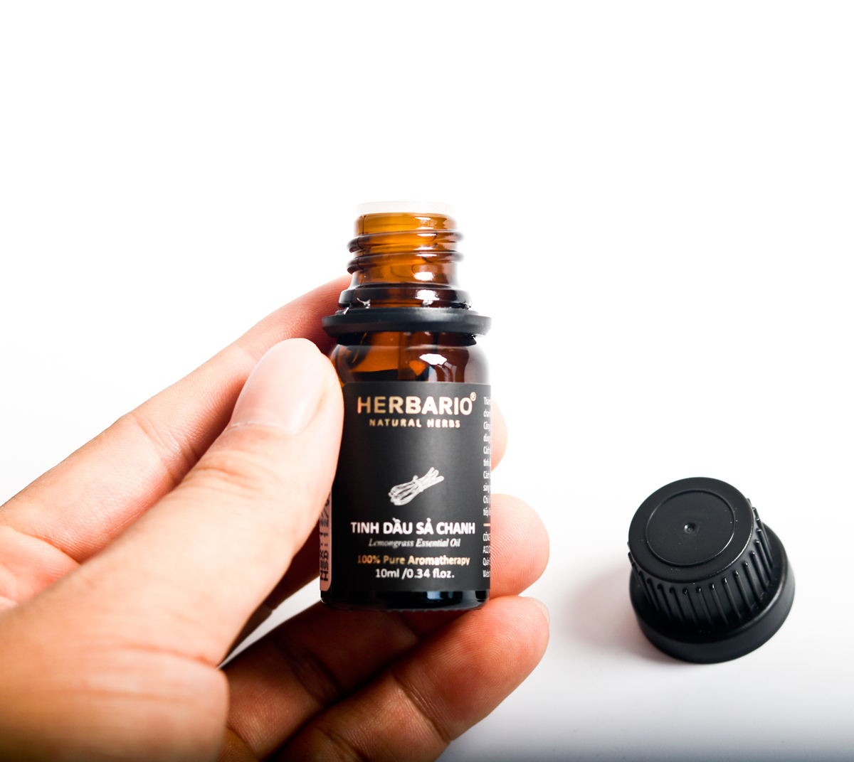 Tinh dầu sả chanh nguyên chất herbario 10ml