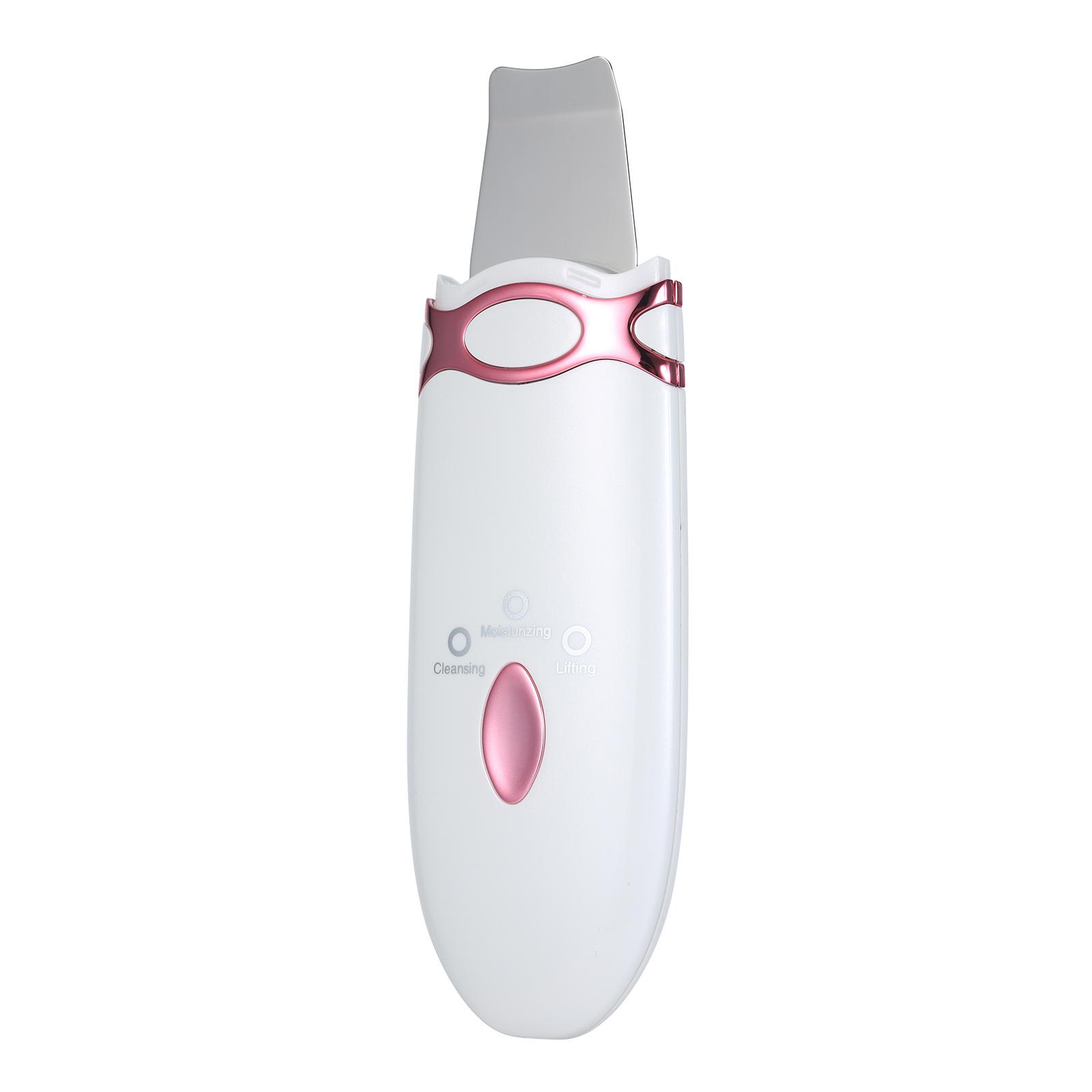 Máy điện di massage mặt, loại bỏ tế bào chêt, nâng cơ mặt,có 3 chế độ, chạy bằng điện