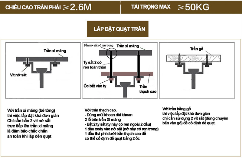 Quạt trần đèn phòng khách đẹp hiện đại - HomeFan073