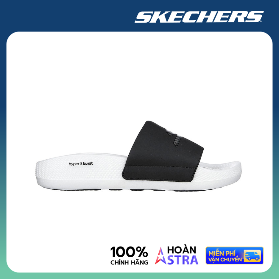 Skechers Nữ Dép Quai Ngang Hyper Slide - 140448-BKW - BKW - US9