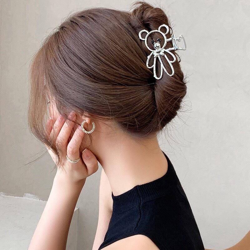 KẸP GẤP GẤU 3D KIM LOẠI XỊN CAO CẤP - NUNAM SHOP