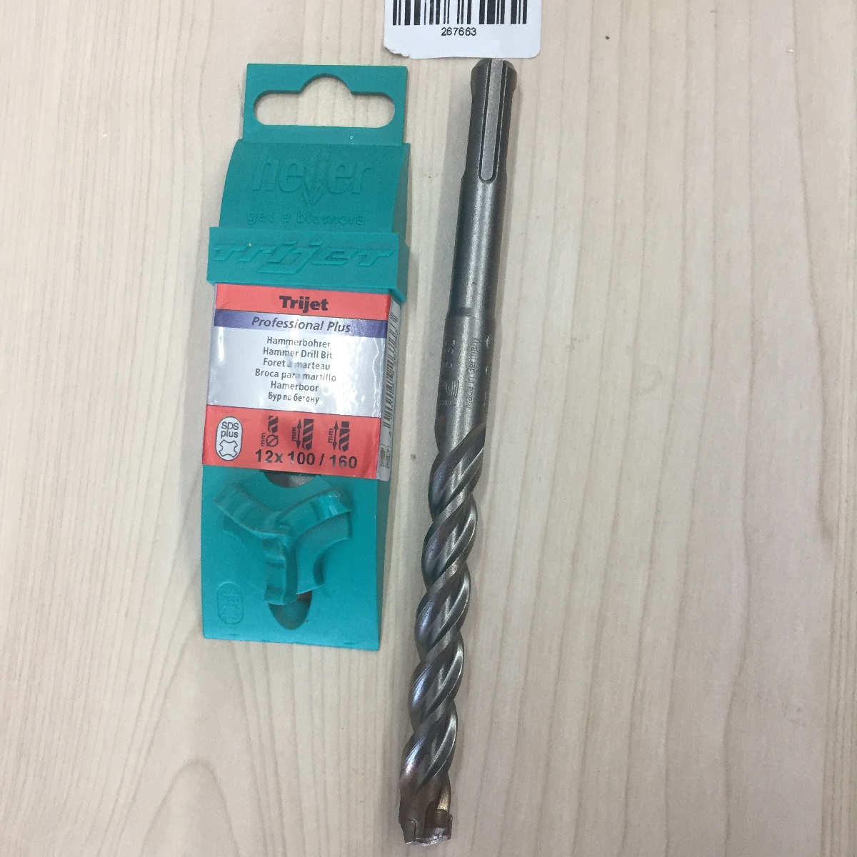 Mũi khoan bê tông SDS PLus Trijet  12x160mm Heller