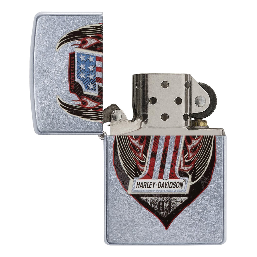 Bật Lửa Zippo 29347 Hd One Street Chrome