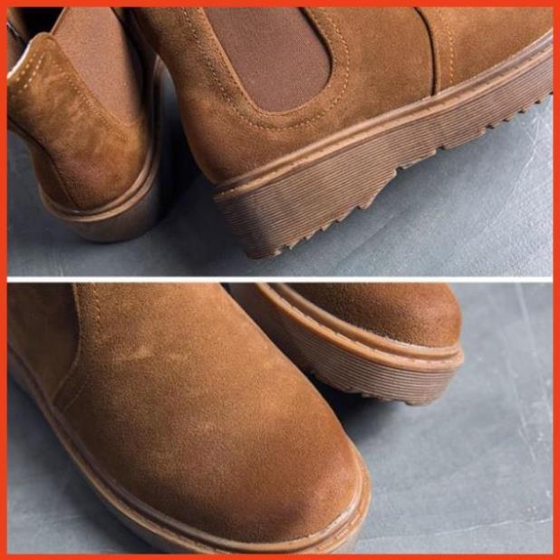 TLG Giày chelsea boots da thời trang phong cách Hàn Quốc 20470 