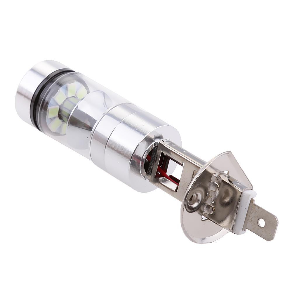 3-4pack 2 Pieces H1 20-SMD LED 100W Car Fog Driving DRL Light Bulbs 8000K Ice