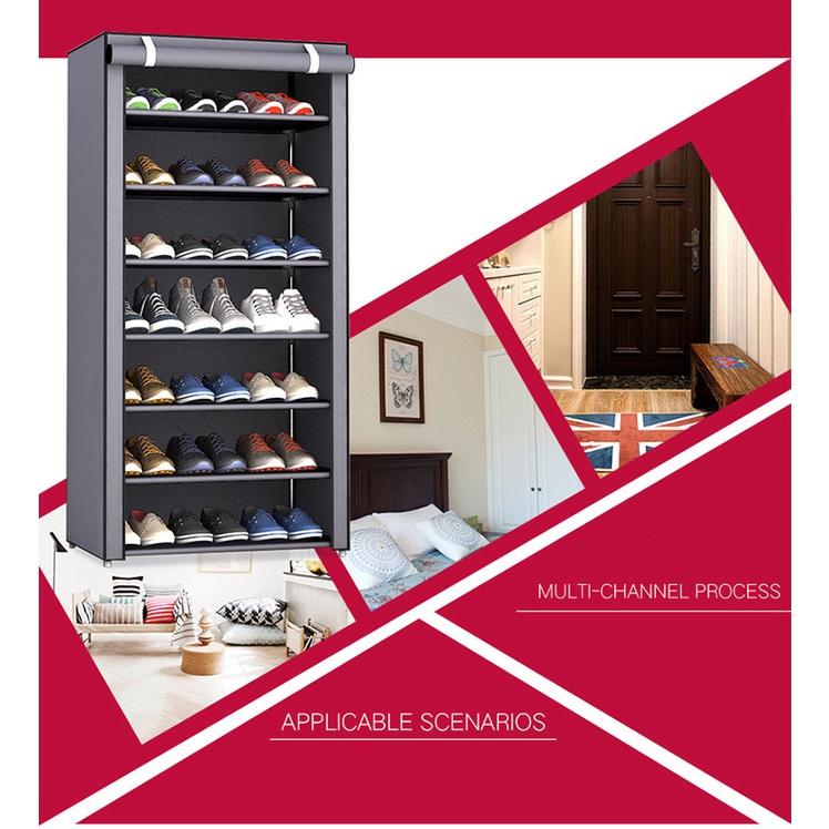 Tủ đựng Giày 10 tầng 9 ngăn Clean Concept  thế hệ mới 2022