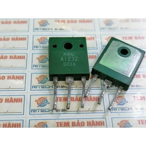 combo 2 con A1232, 2SA1232 Transistor PNP 130V/10A TO-3P hàng chính hãng