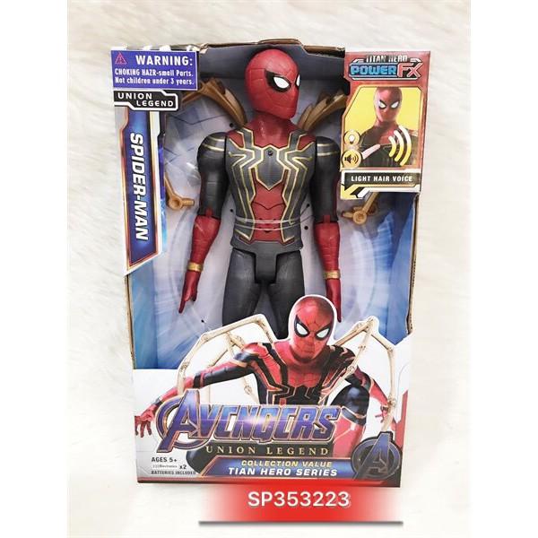 Hộp siêu anh hùng, spiderman, người xanh,Tian Hero Series (Hộp) - SP353223