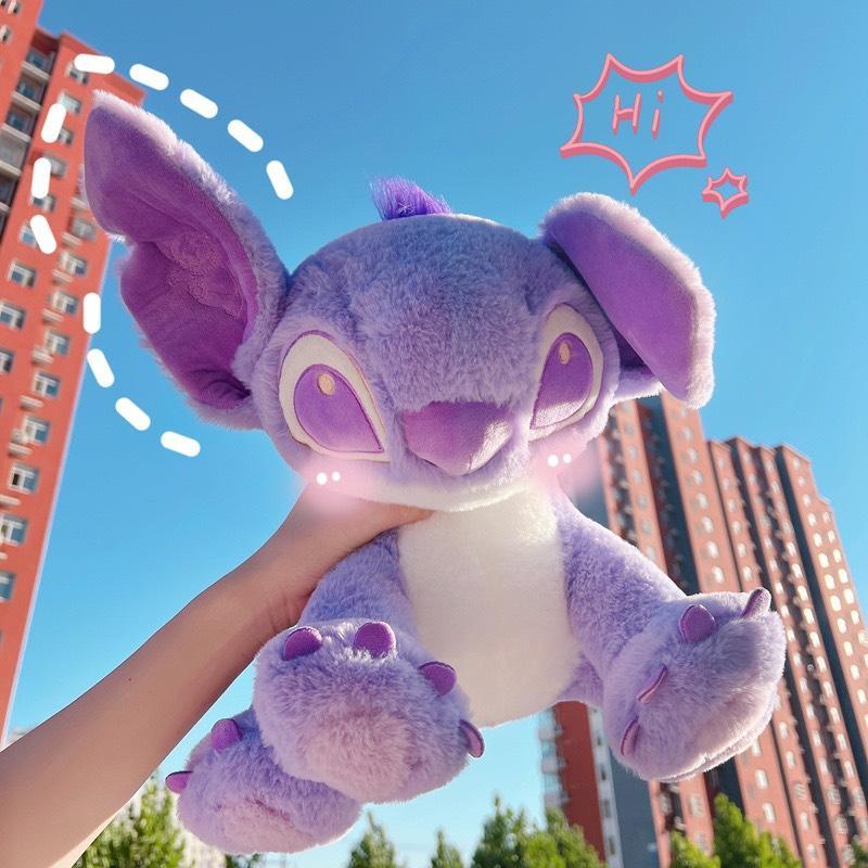 Gấu bông Stitch tím mộng mơ Stick tím hot hit size 35-100cm siêu bự