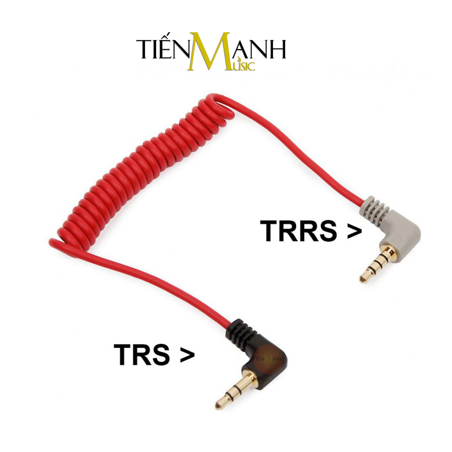 Rode SC7 - Cáp Chuyển Đổi Tín Hiệu Từ Micro vào Điện Thoại 3.5mm TRS to TRRS Jack, Rack, Rắc, Giắc SmartPhone Hàng Chính Hãng - Kèm Móng Gẩy DreamMaker