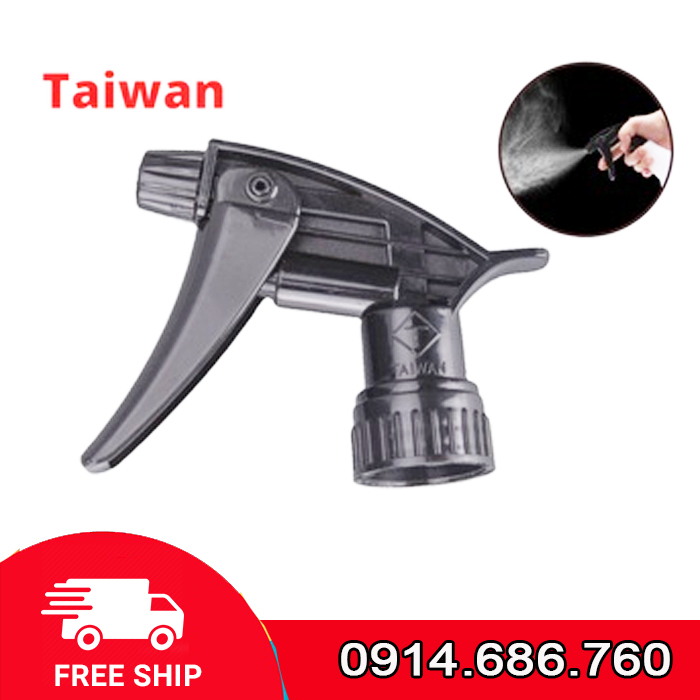 Đầu vòi xịt thay thế hàng TAIWAN chuẩn dành cho bình xịt hóa chất chăm sóc xe ô tô