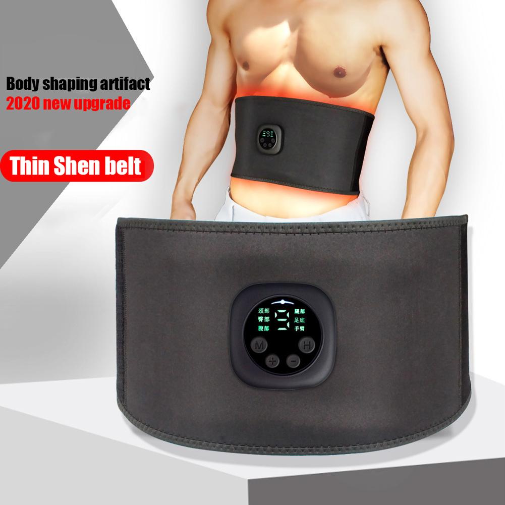 EMS Tập Cơ Bụng Máy Kích Thích Abs Tập Thể Hình Điện Tử Massage Giảm Béo Eo Mực Thể Hình Ban Nhạc Điện Máy Mát Xa