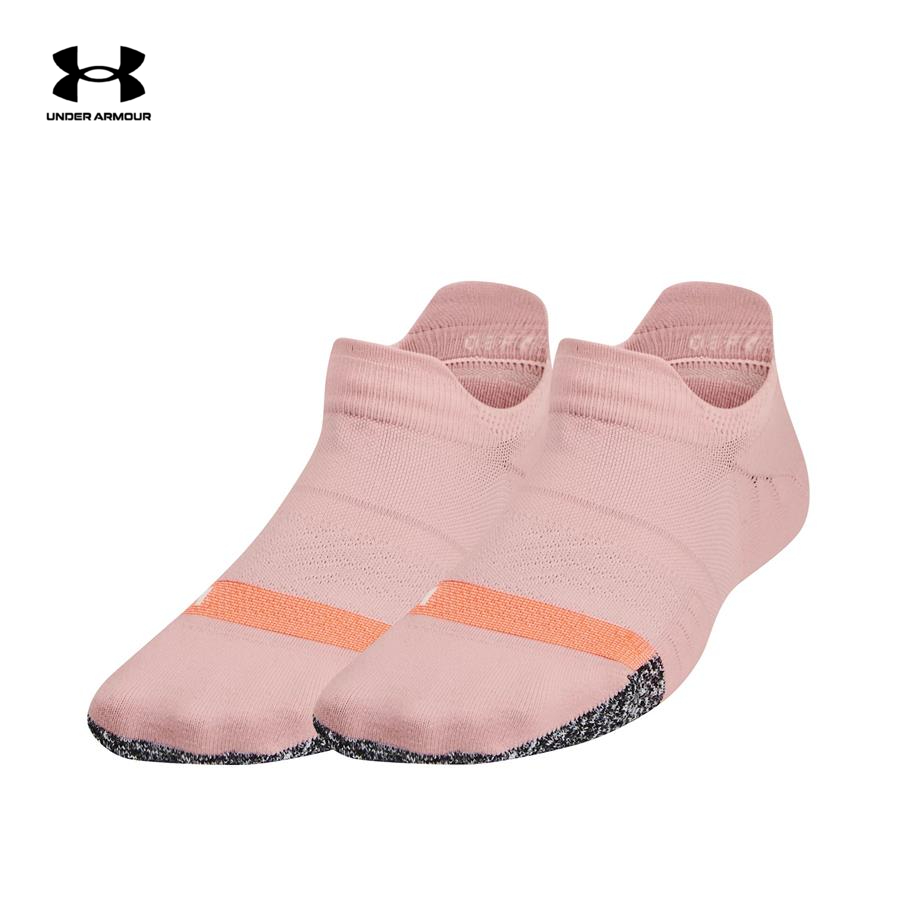 Vớ thể thao nữ Under Armour Breathe 2 No Show Tab - 1370096-676