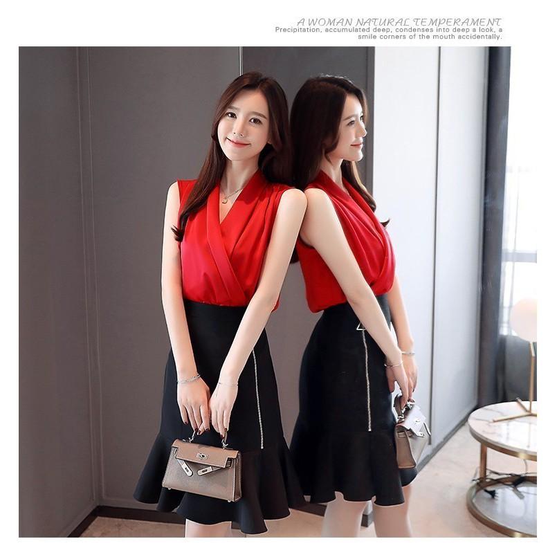 ÁO CỔ ĐẮP CHÉO BIBI SANG CHẢNH