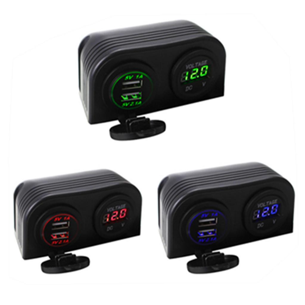 Car Cigarette Lighter Power Converter Female Adapter 12V Double USB