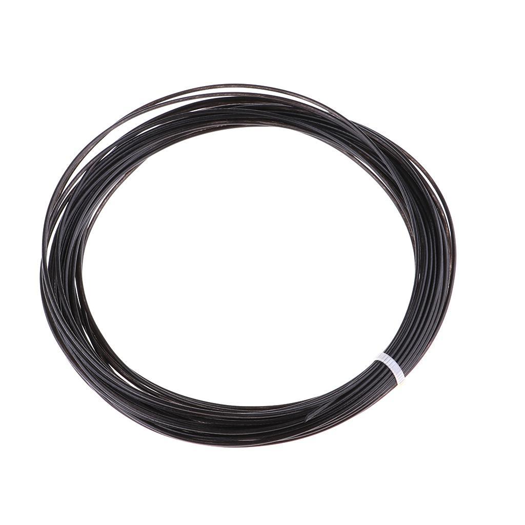 12m Tennis Racket Racquet String High Elastic Thread Line White
