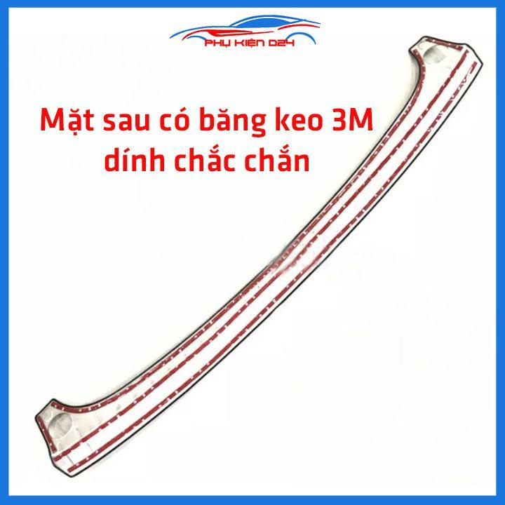 Ốp chống trầy cốp Peugeot 3008 Inox chống trầy bảo vệ xe