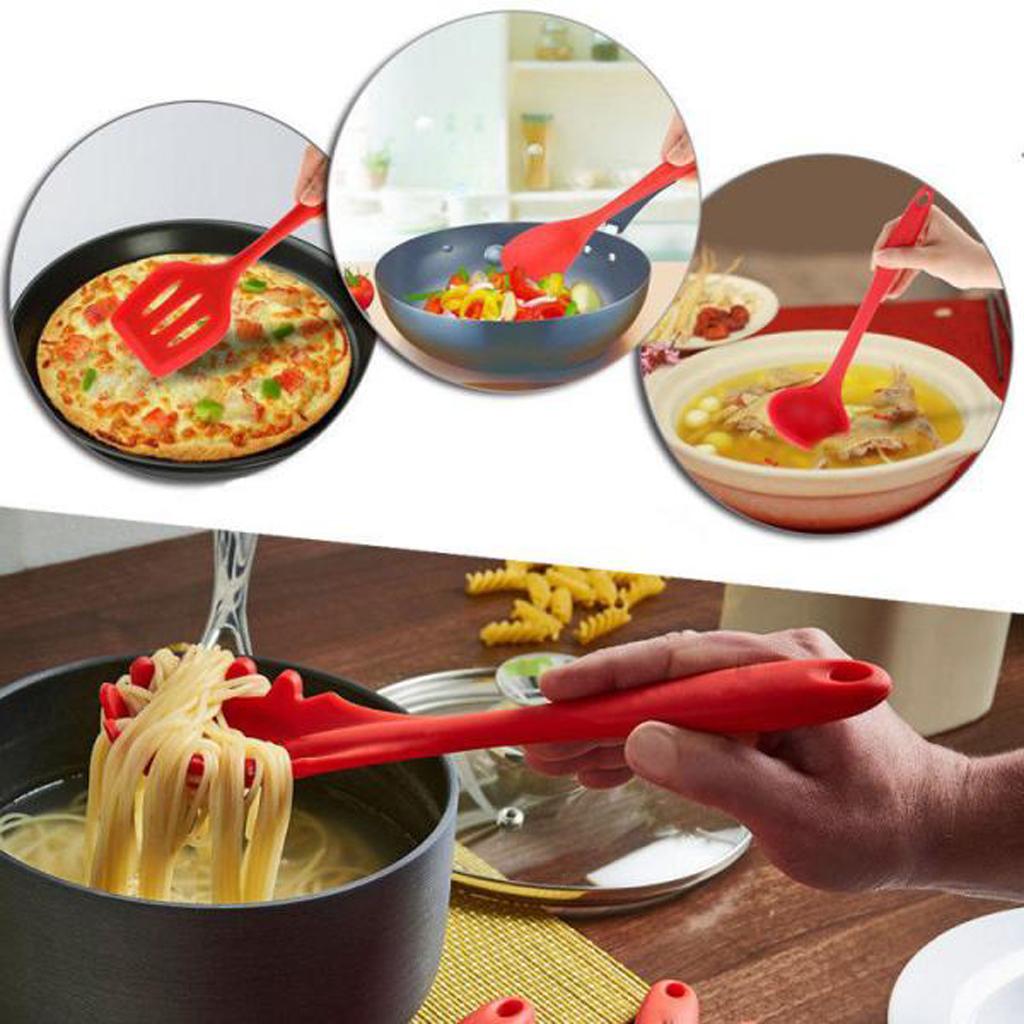 10 pieces Kitchen Utensil Set Silicone Spoon Baking Cooking Baking Tools