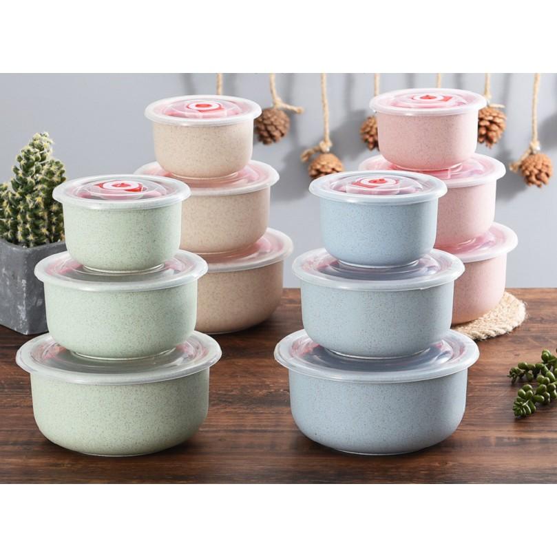 Bộ 3 hộp cơm lúa mạch