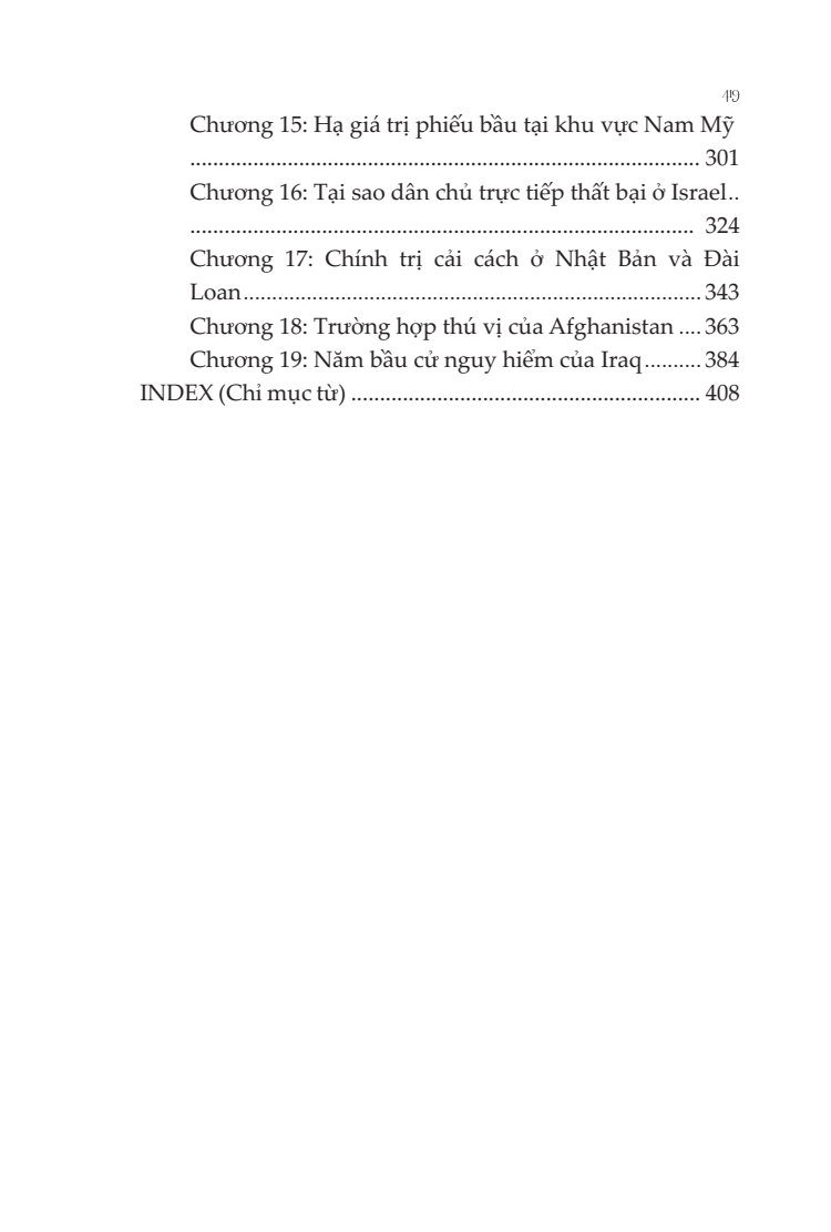 CÁC HỆ THỐNG BẦU CỬ TRÊN THẾ GIỚI - Electoral Systems and Democracy