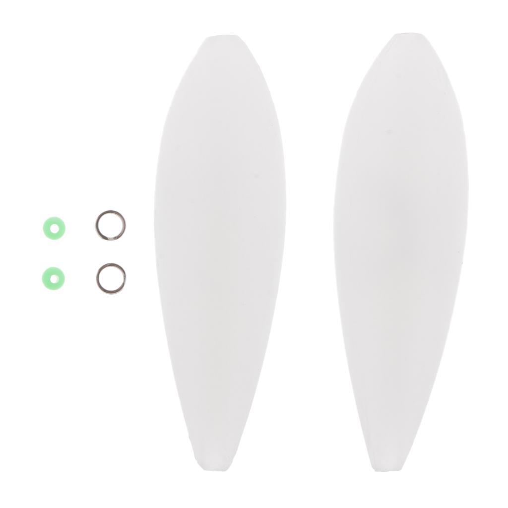 2pcs Floating Sbirolino Spirolino Bombarda Trout Pose Floats 7.5g 9.0g 12g