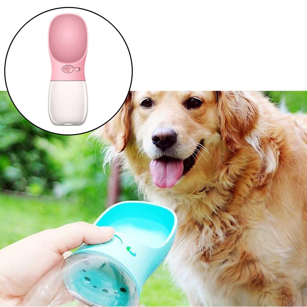 350ml/550ml Portable Pet Dog Cat Travel Water Bottle Travel Cups for Cat Dog