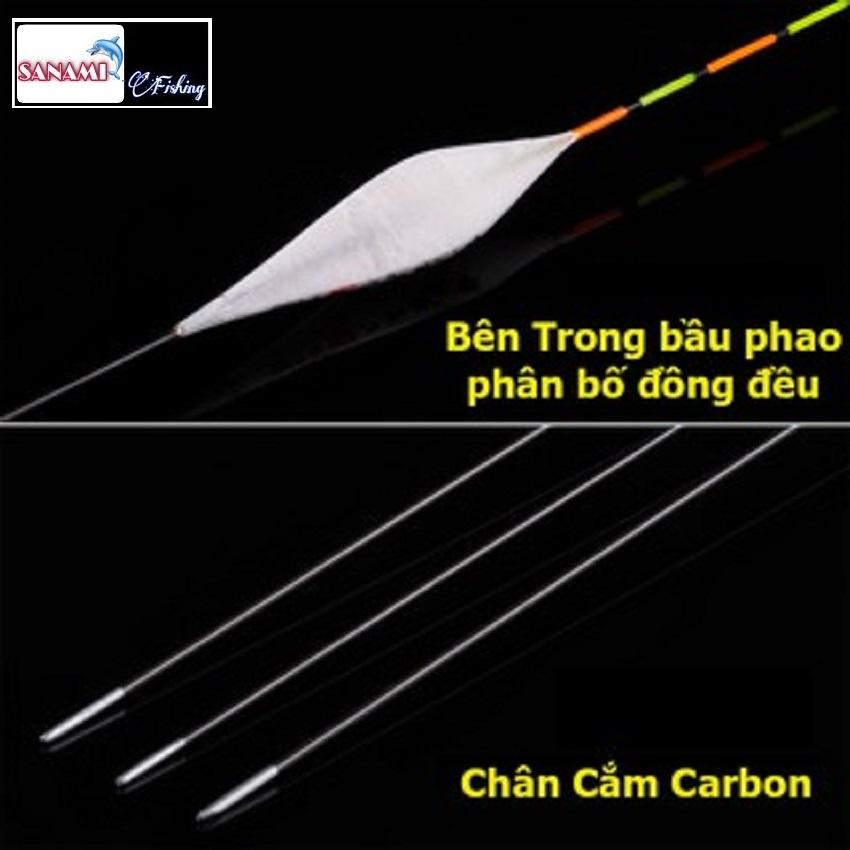 Phao Câu Đài Nano Tây Thi Siêu Nhạy Chuyên Câu Cá Tốc Độ SPC-16 Sanami Fishing