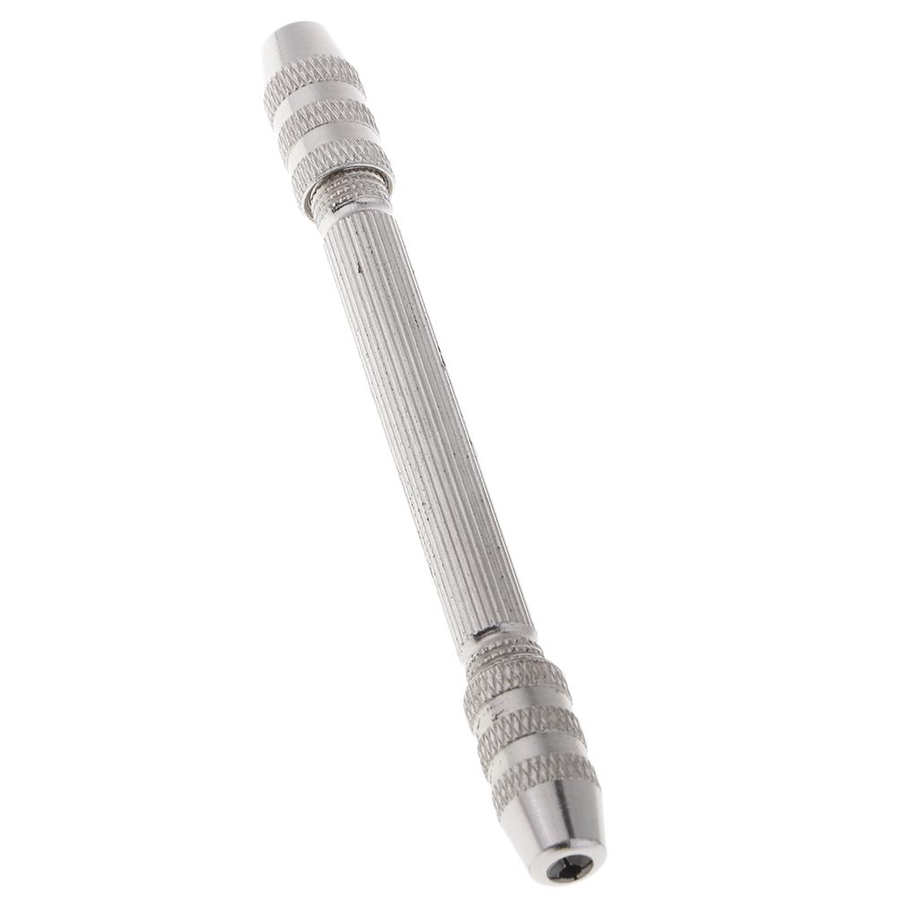 Precision Pin Vise Chuck Hand Drill with Drill Bits Rotary Tools for Hobby