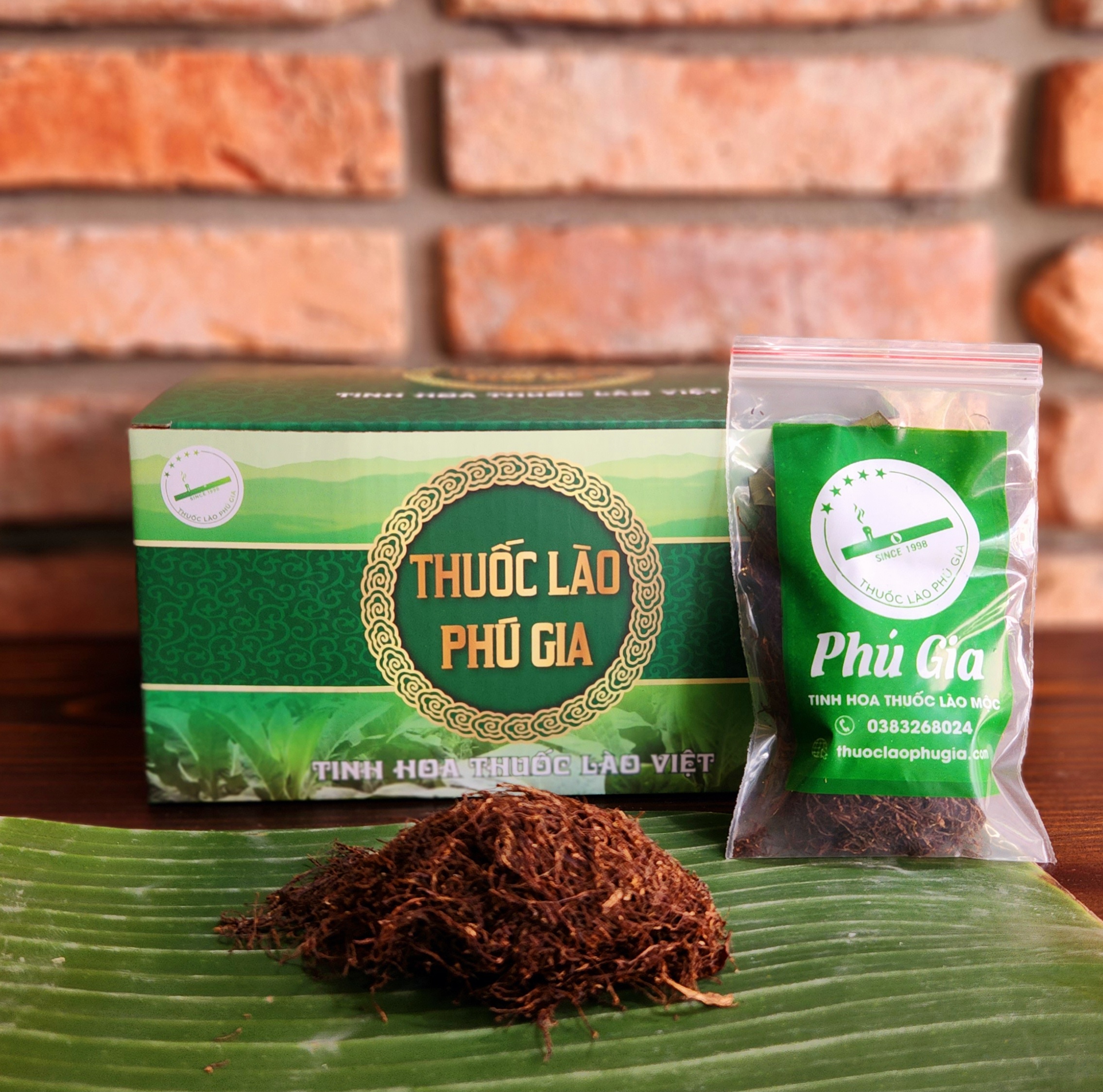 Thuốc lào Thanh Hóa loại cao cấp - chuẩn mộc - êm, say, thơm