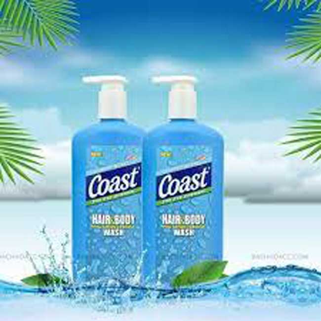 Sữa Tắm Gội Coast Classic Scent Vòi Dành Cho Nam 946ml - USA