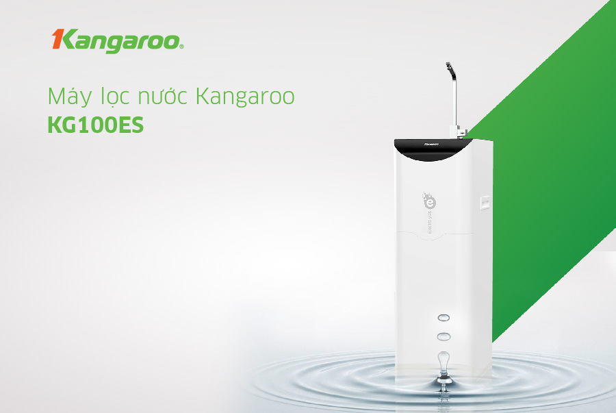Máy lọc nước RO Hydrogen Kangaroo KG100ES 7 lõi - Hàng chính hãng
