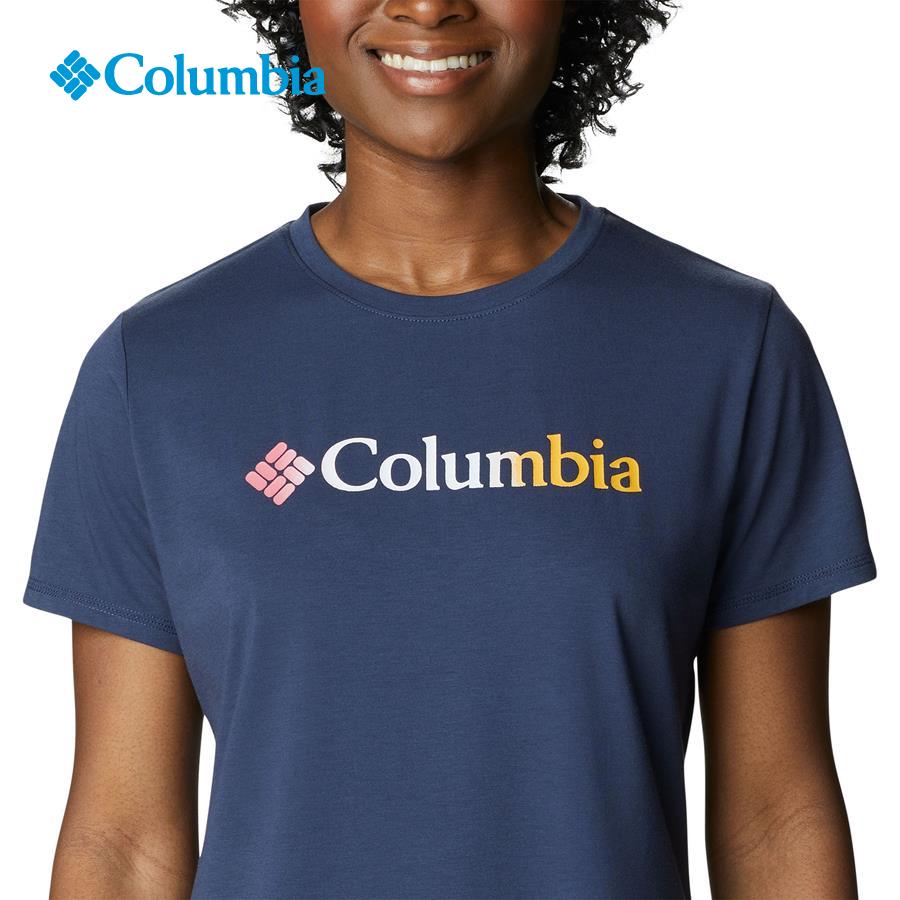 Áo thun tay ngắn thể thao nữ Columbia Sun Trek Ss Graphic Tee - 1931752470