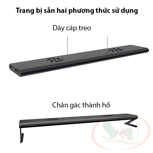 Đèn led Week RGB UV Pro P series P600, P900, P1200 quang phổ bể thủy sinh cá tép cảnh