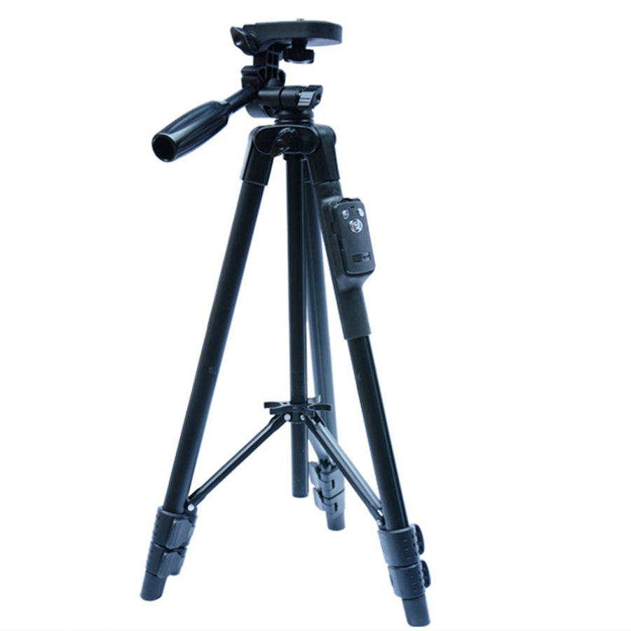 Chân Máy Ảnh, Tripod Chất Liệu Nhôm Cao Cấp - Gọn Nhẹ, Chắc Chắn [5208RM]