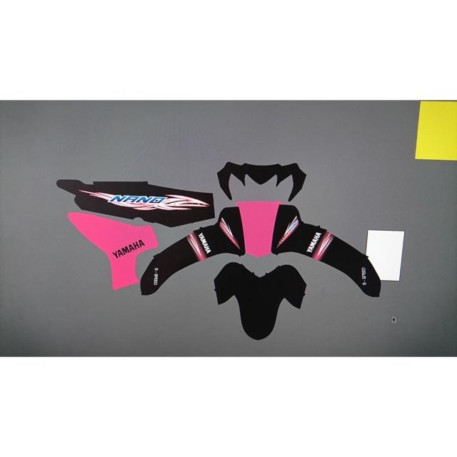 Tem trùm sirius 110 đen hồng