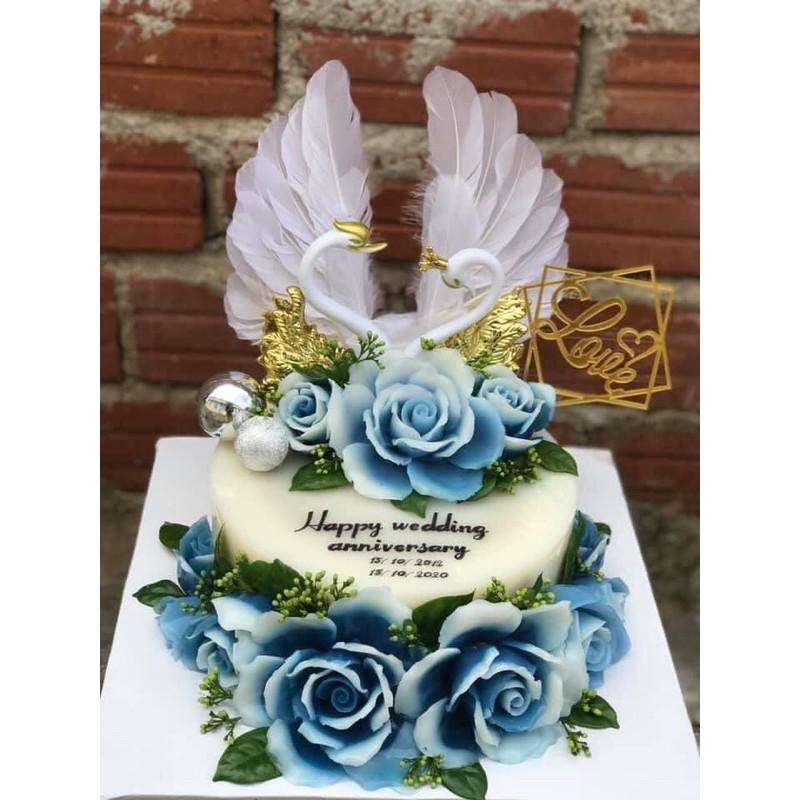 Khuôn silicon hoa hồng lớn 10cm