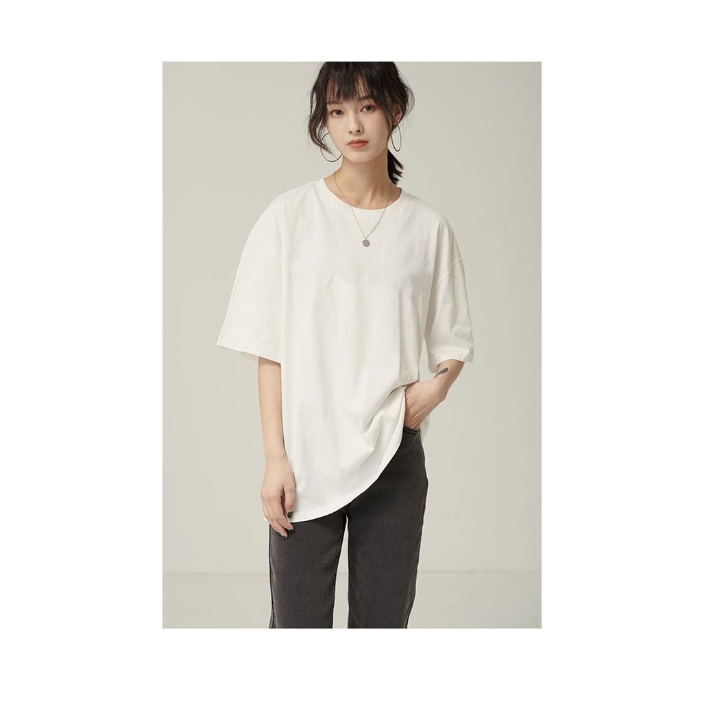 Áo thun nữ form rộng tay lở Unisex nhiều màu