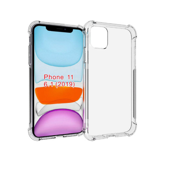 Ốp lưng Silicon dẻo trong, suốt chống sốc cho iPhone 11