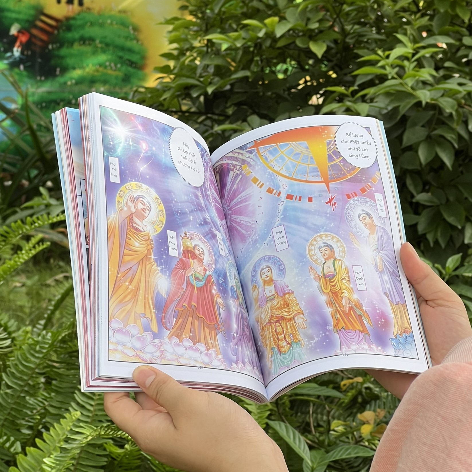 Sách - Truyện tranh - Phật Thuyết Kinh A Di Đà - Vĩnh Nghiêm Books