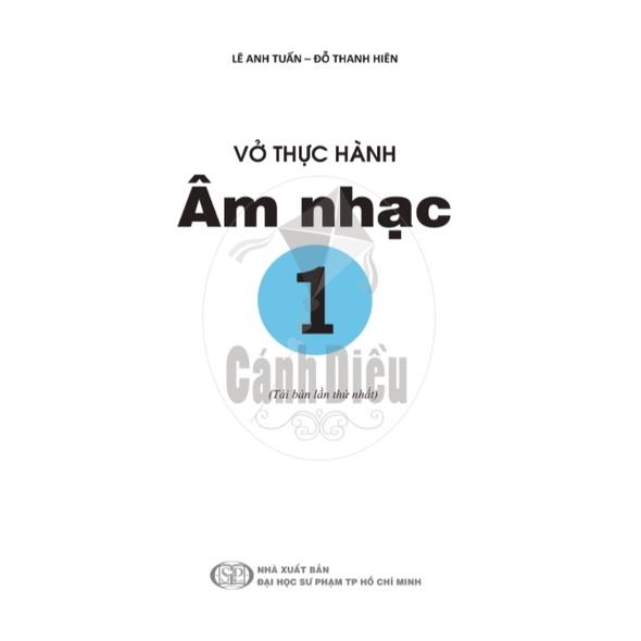 Vở Thực Hành Âm Nhạc lớp 1 - Cánh Diều