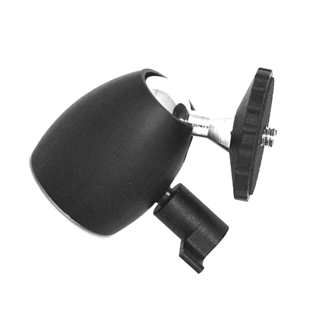 360 Swivel Mini Ball Head Bracket Holder for 1/4inch Screw Mount Tripod