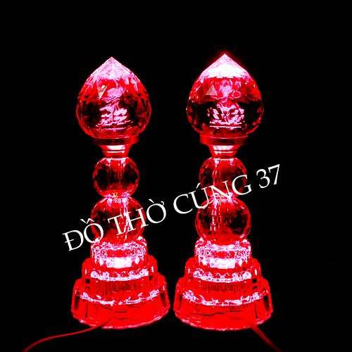 ĐÈN THỜ LED PHA LÊ TRÁI ĐÀO NHỌN