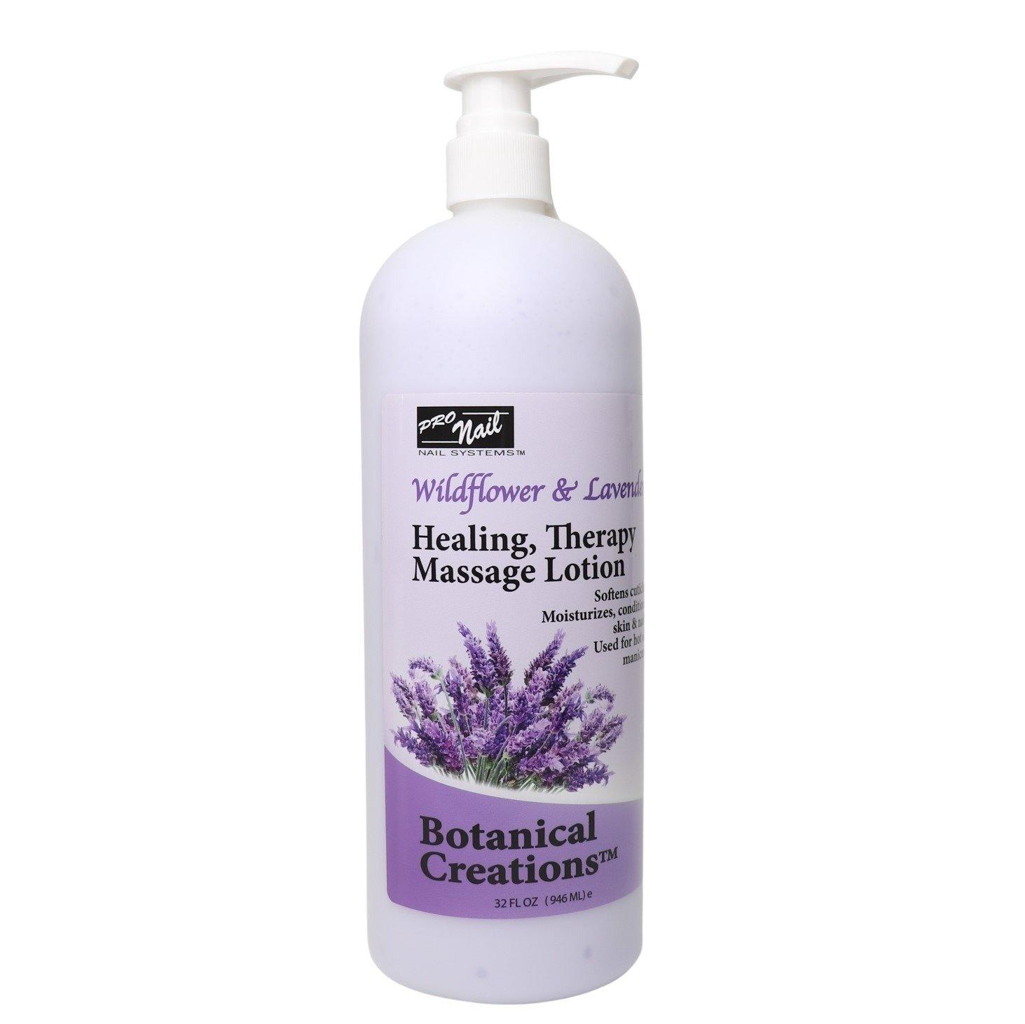 Dưỡng thể Pronail Botanical Creations Healing Therapy Massage Lotion mùi Oải Hương 946ml